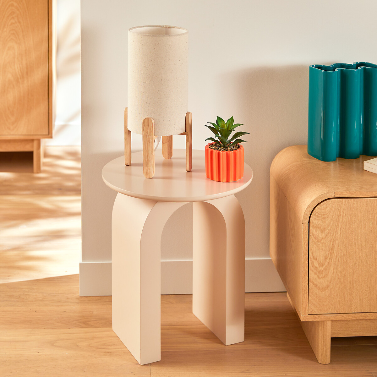 Mesa de apoio STOA bege