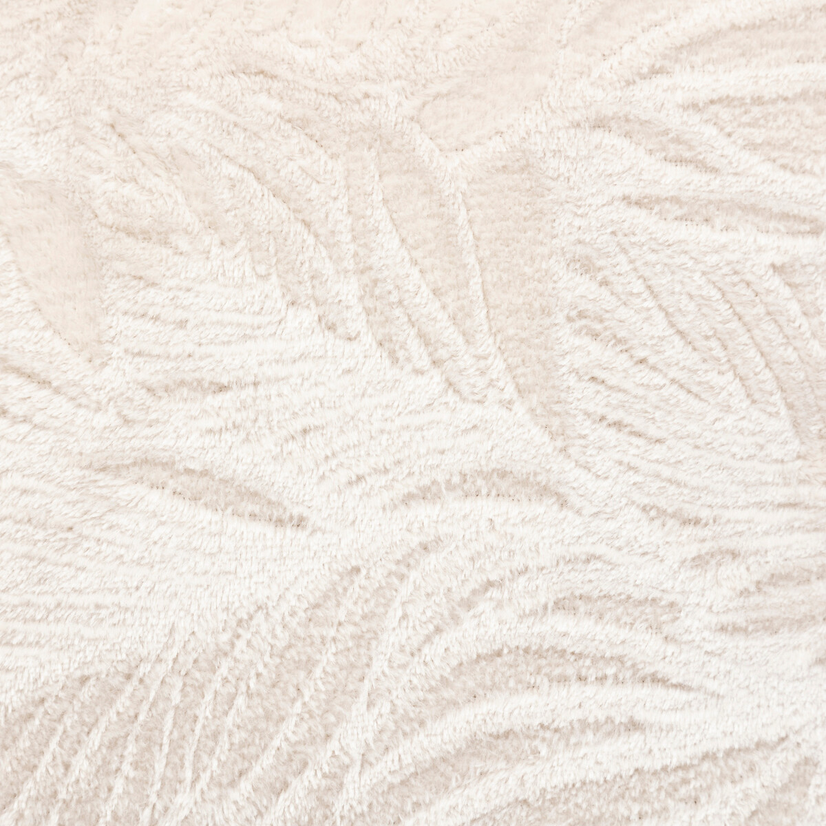 Almofada Ryo Em Flanela Bege 40x40cm