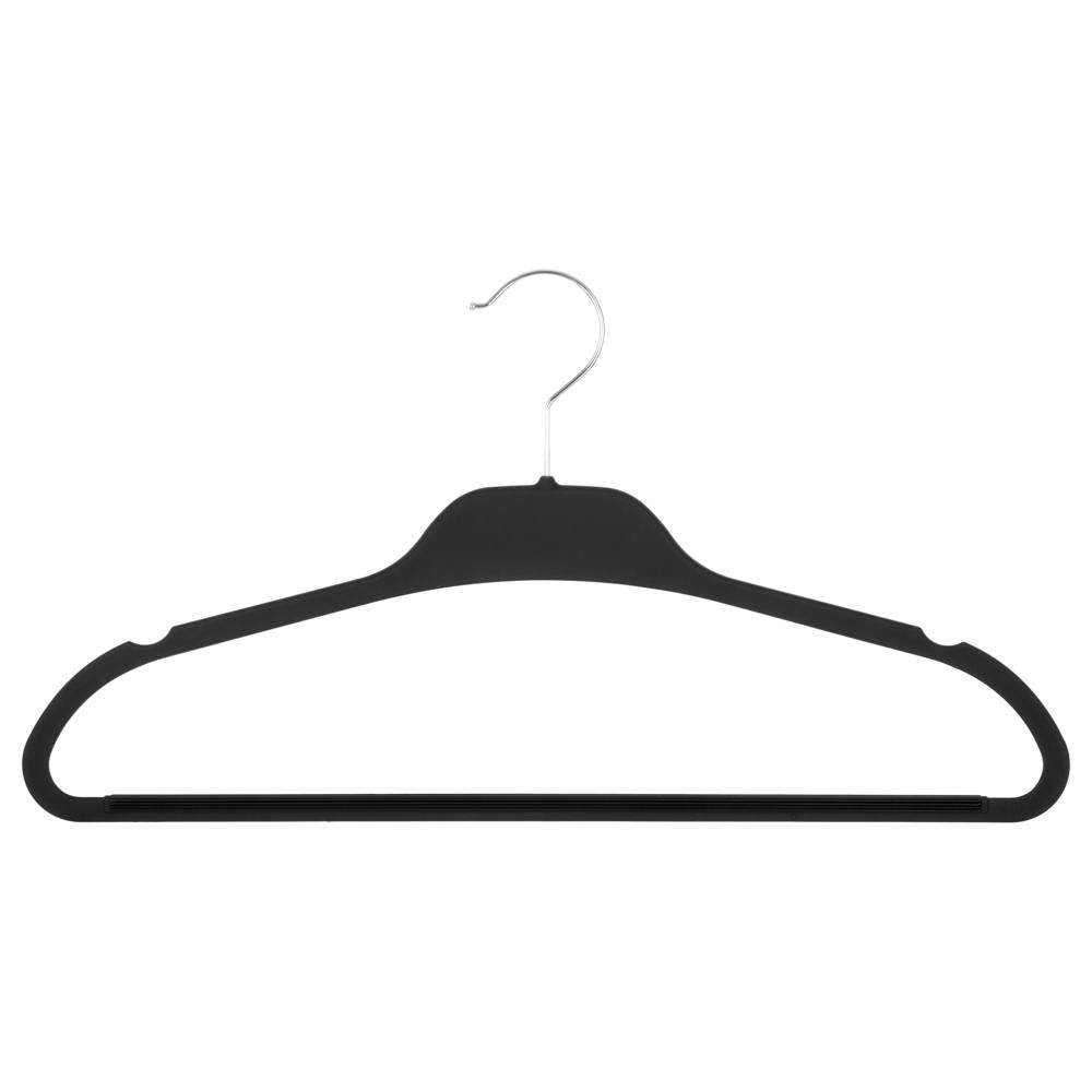 Conjunto de 5 cabides pretos