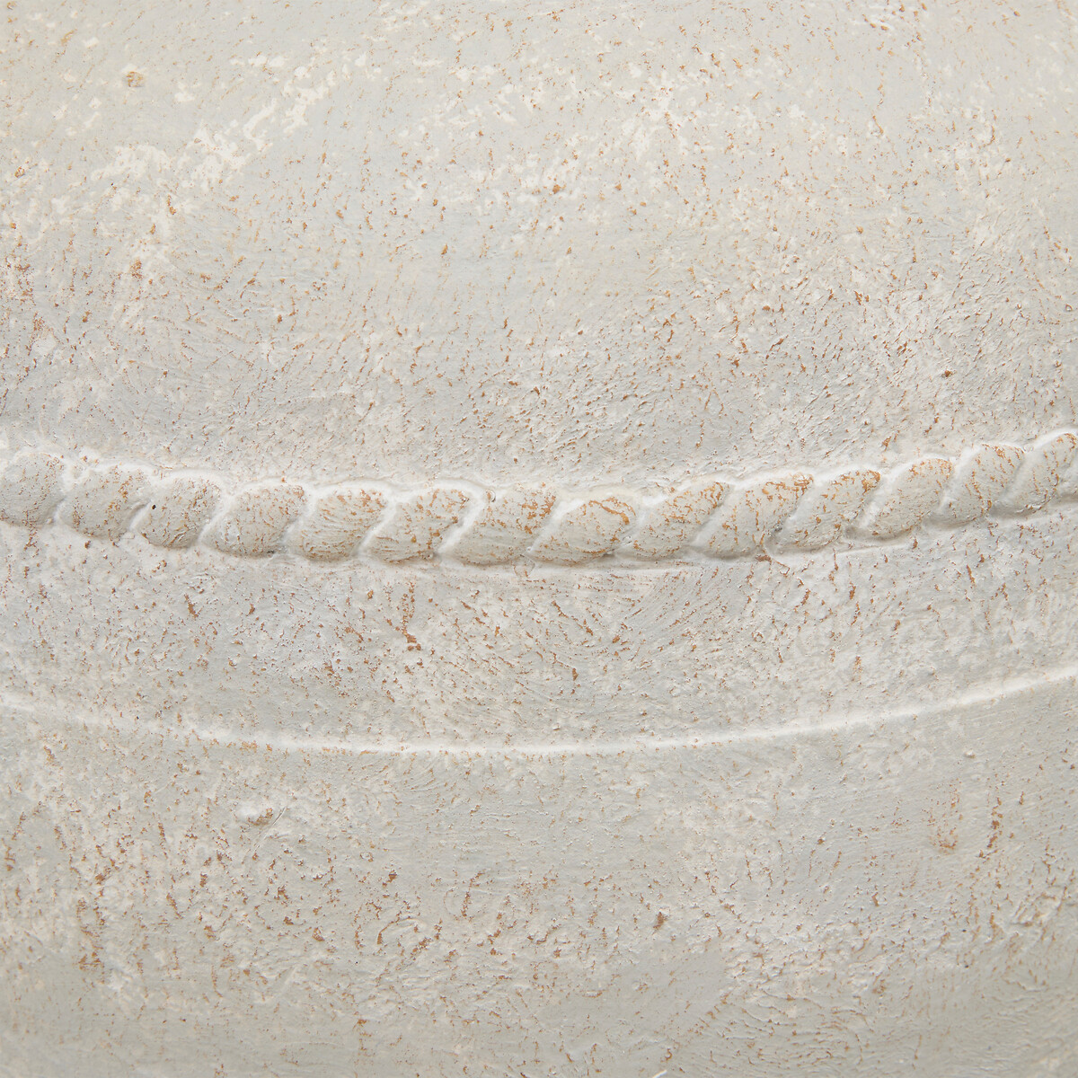 Jarra ROMIA bege em cer&acirc;mica 46cm