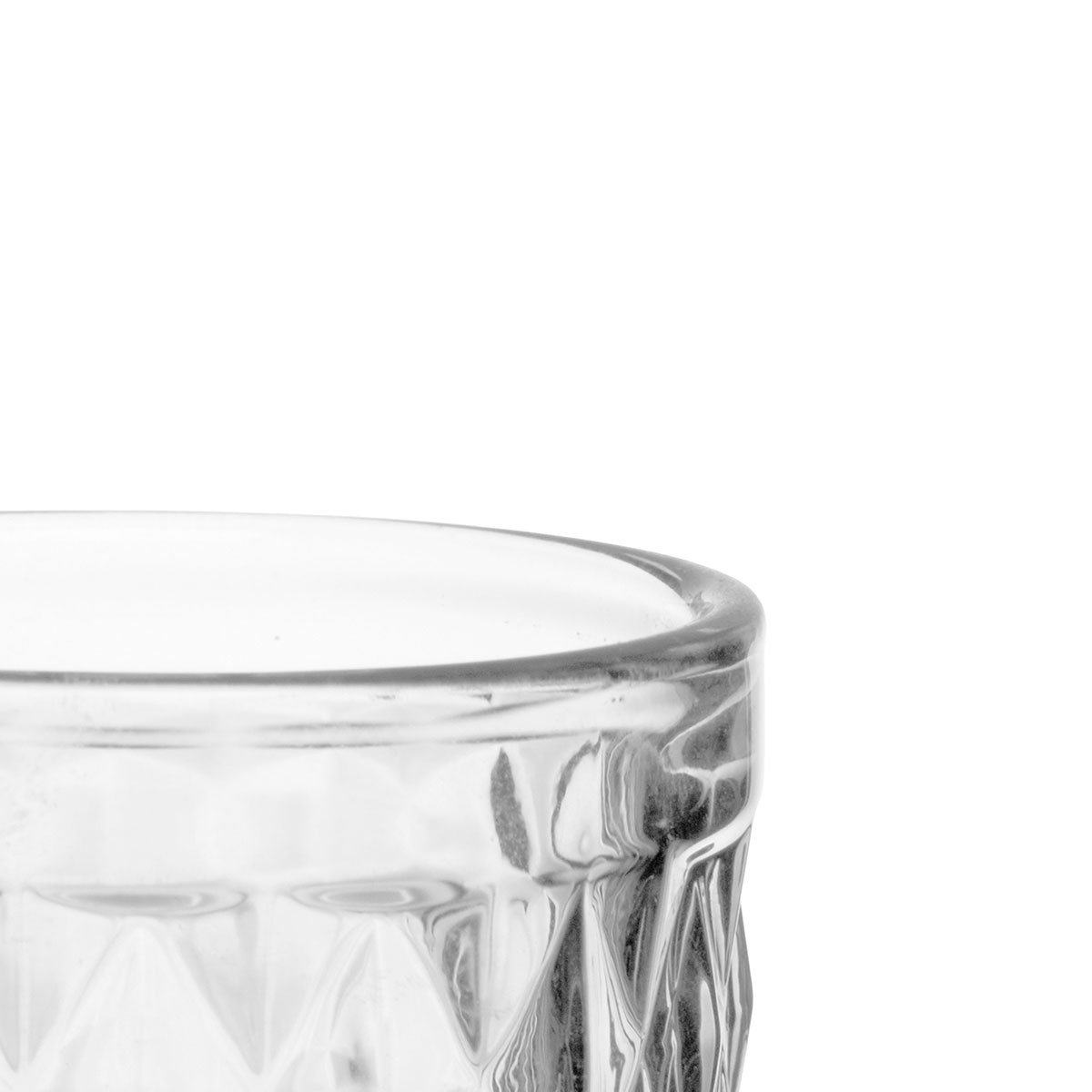 Copo de champanhe DIAMANTE transparente 17,5cl