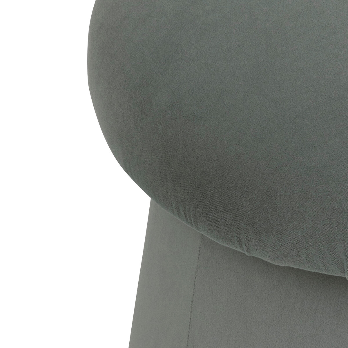 Pufe NOA verde em veludo 40x37cm