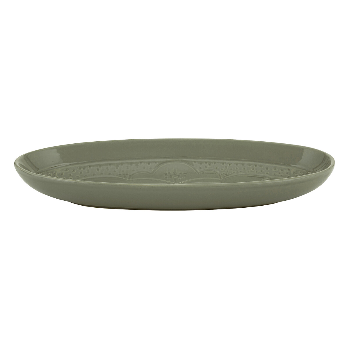 Travessa oval SIENNA 41x18cm em faian&ccedil;a