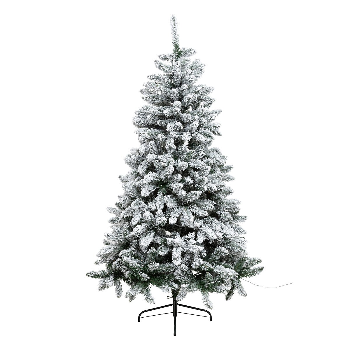 Árvore de natal SNOW LORD verde com leds e neve 180cm,  Árvore de natal SNOW LORD verde com leds e neve 180cm