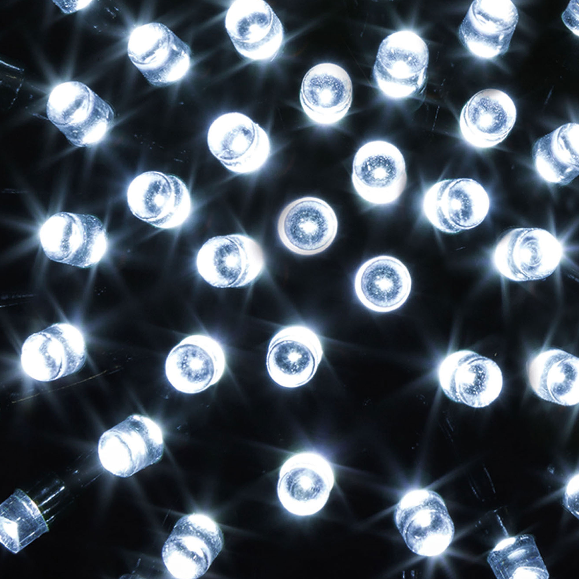 S&eacute;rie luminosa de natal branco frio 180 leds 18m