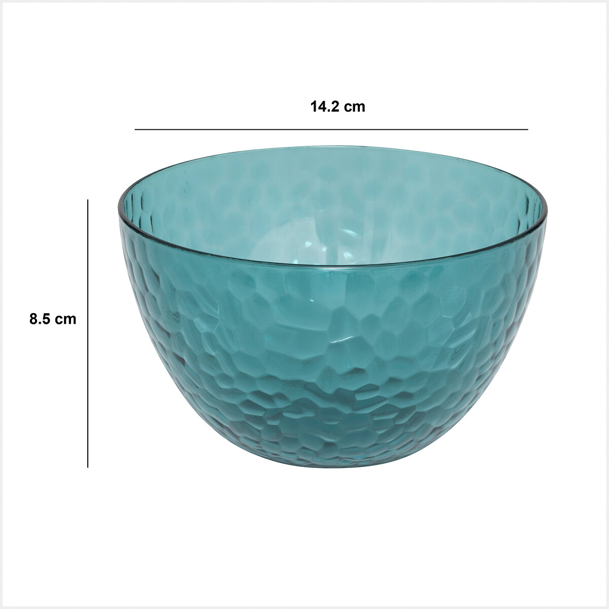 Saladeira ESTIVA 14cm azul em poliestireno