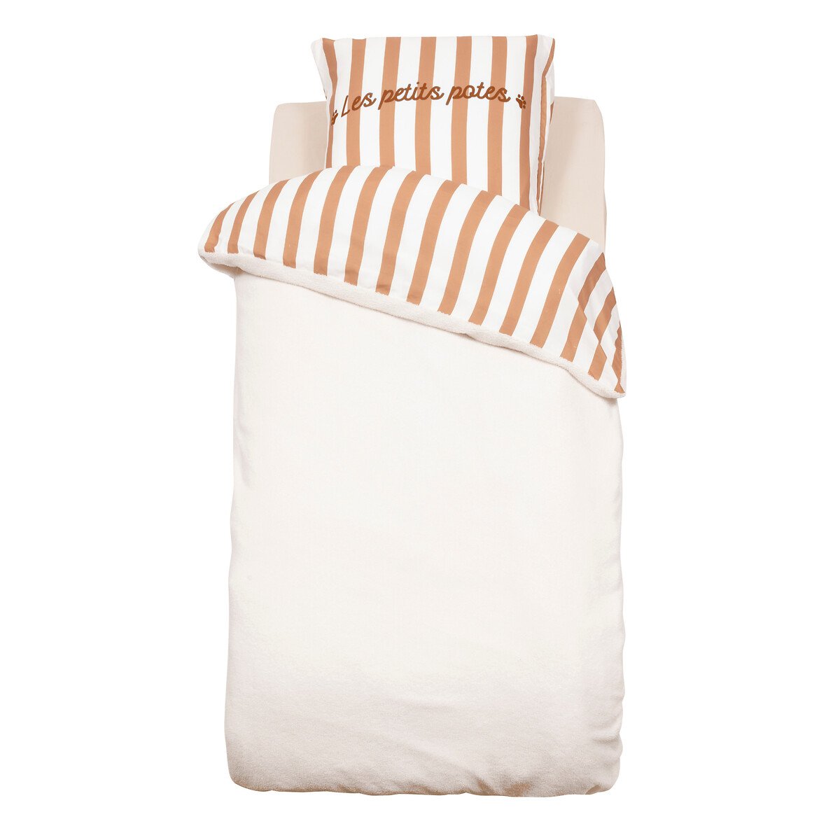 Capa de edred&atilde;o e capa de almofada SCOTT revers&iacute;vel 140X200CM