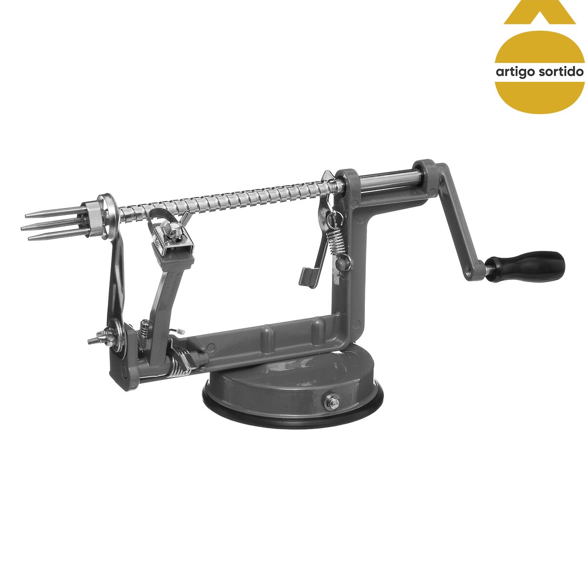 Descascador de ma&ccedil;&atilde; colorido