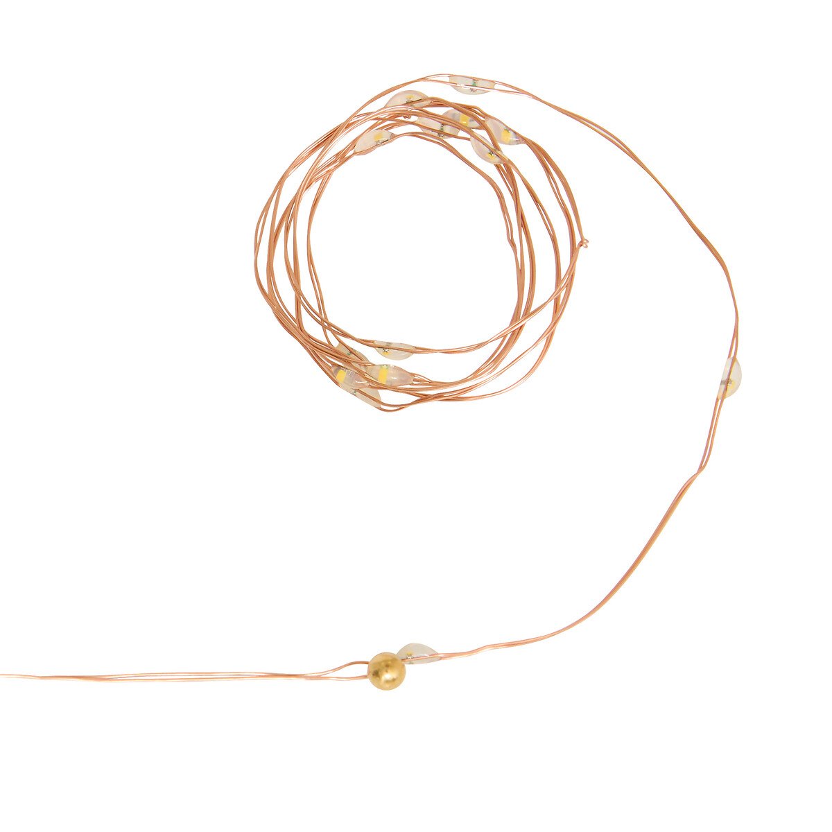 Série de natal branco quente 1M 20LED