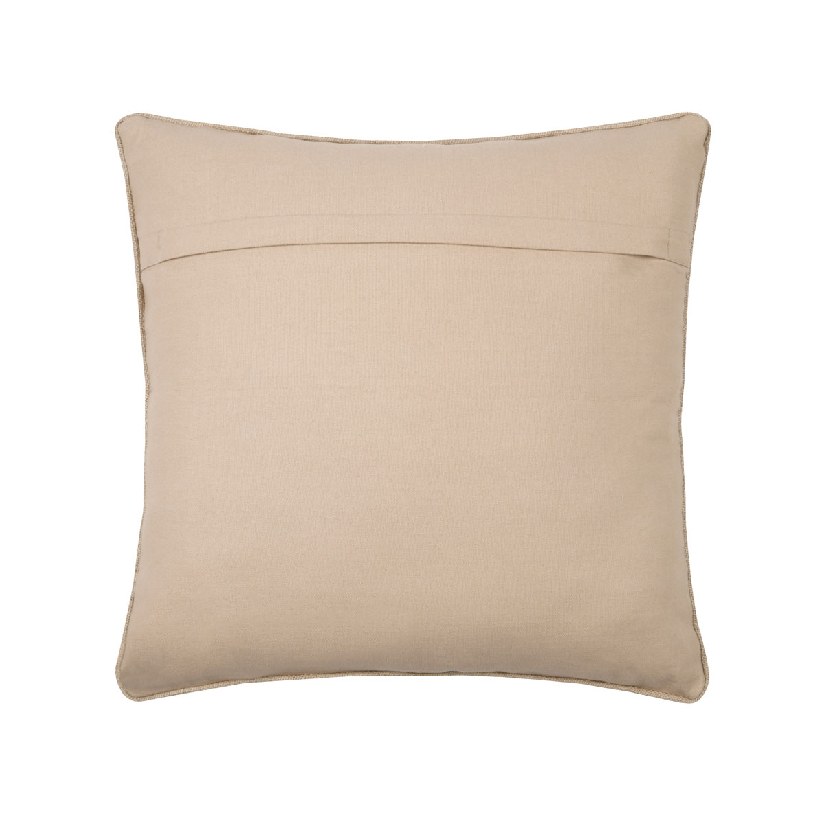 Almofada MEKONG taupe em algod&atilde;o 50x50cm