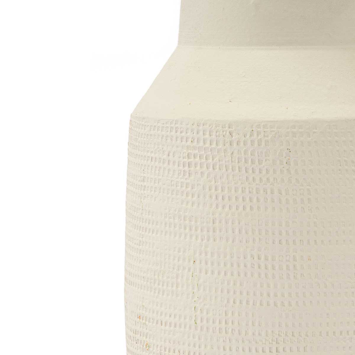 Jarra de cerâmica bege CARAVANE 20cm