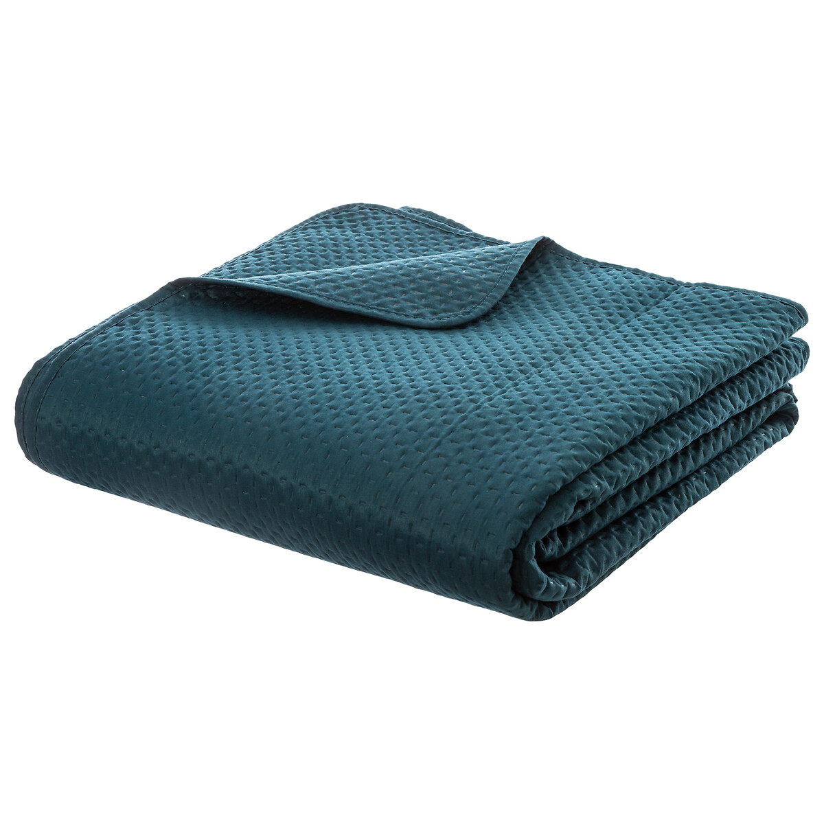 Colcha e 2 capas de almofada DOLCE VITA azul petróleo 240x260cm