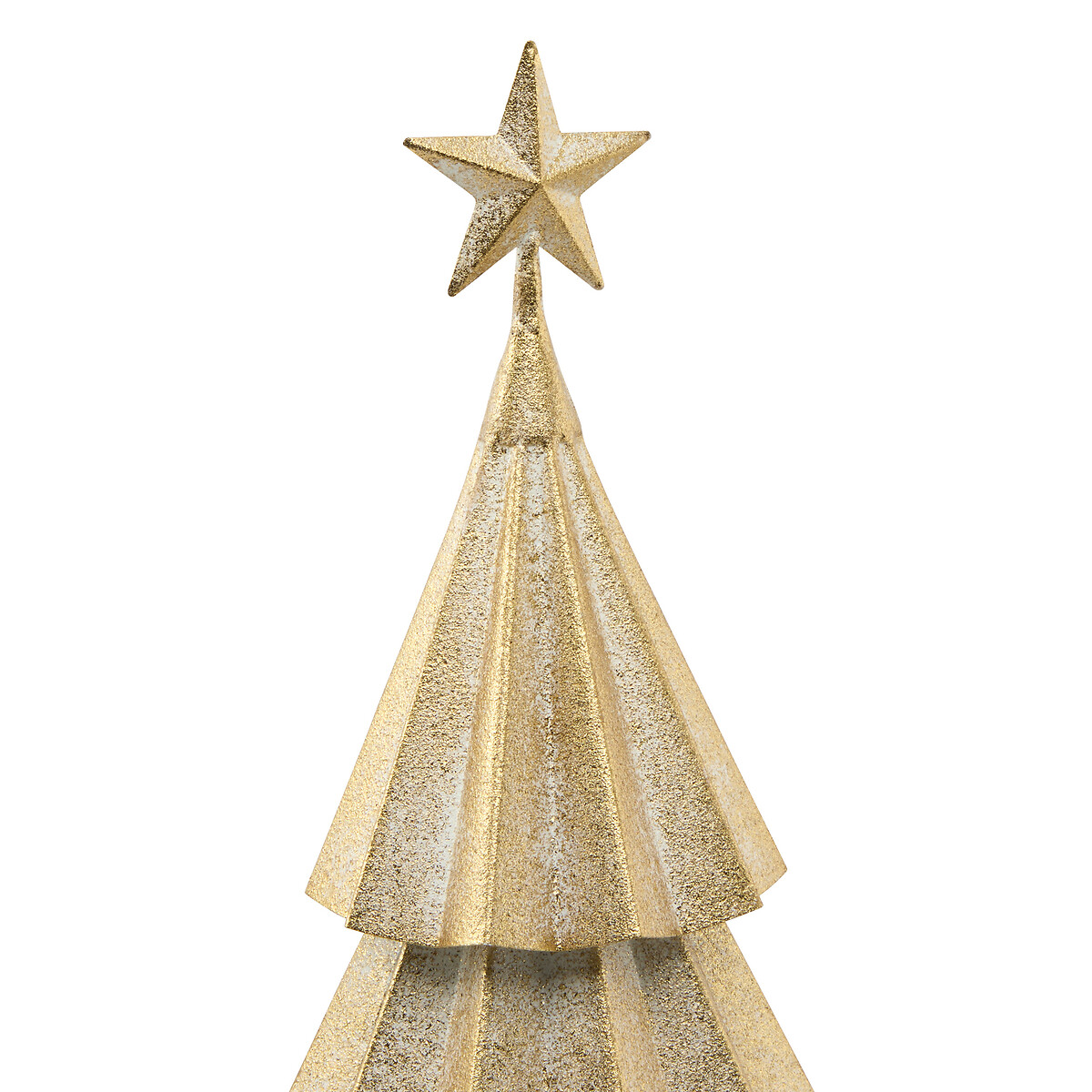 &Aacute;rvore de natal decorativa dourado 67cm