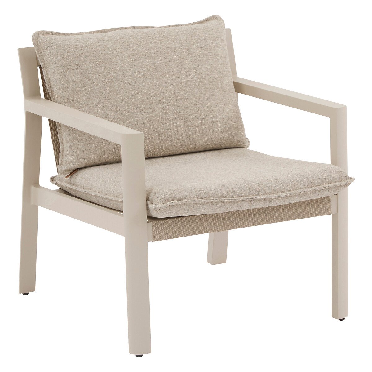 Conjunto de jardim FLOVIA argile 4 lugares