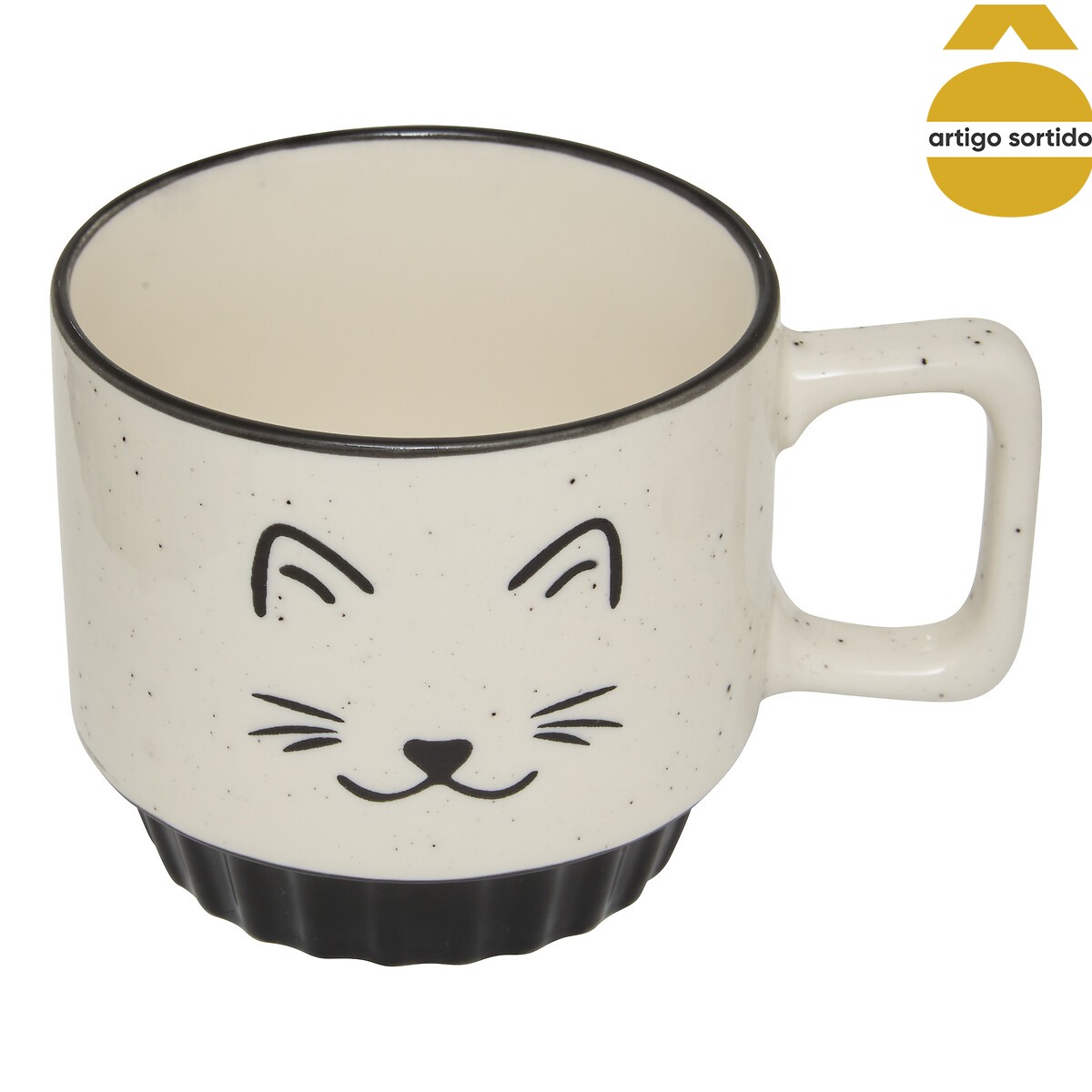 Caneca animal porcelana 30cl