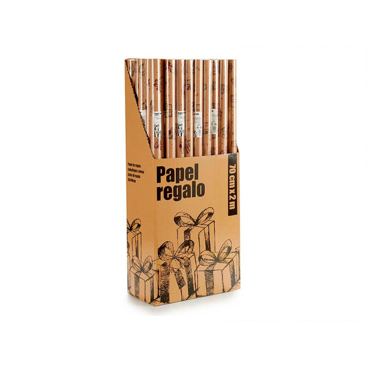 Rolo de papel de embrulho