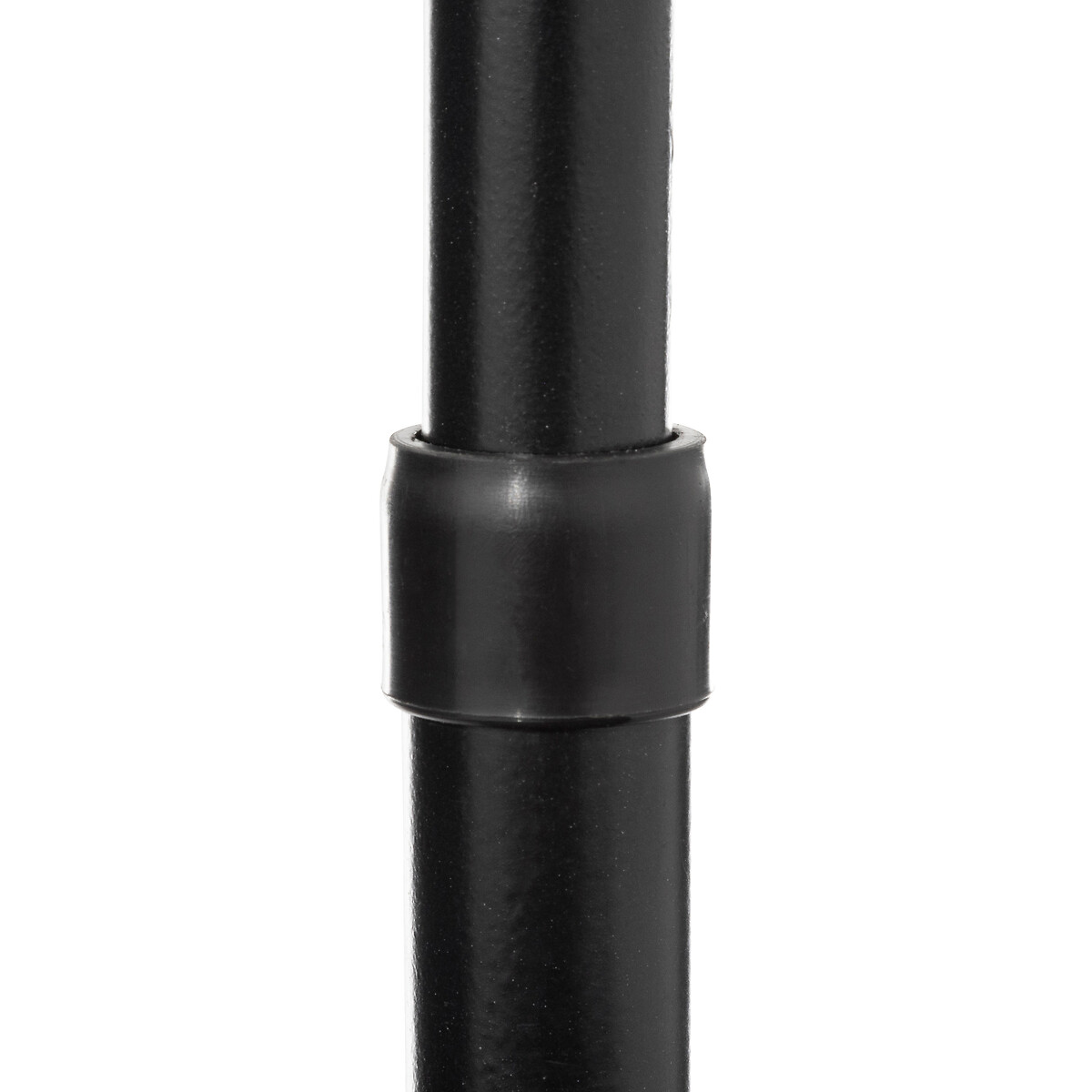 Suporte de duche preto em alum&iacute;nio