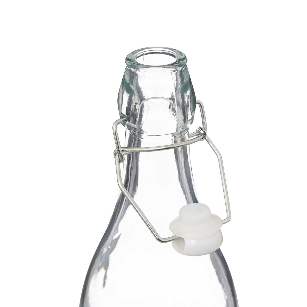 Garrafa de vidro com tampa 1l