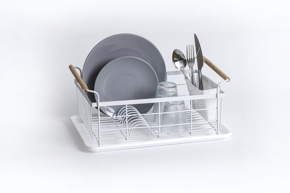 Escorredor de loiça MODERN branco