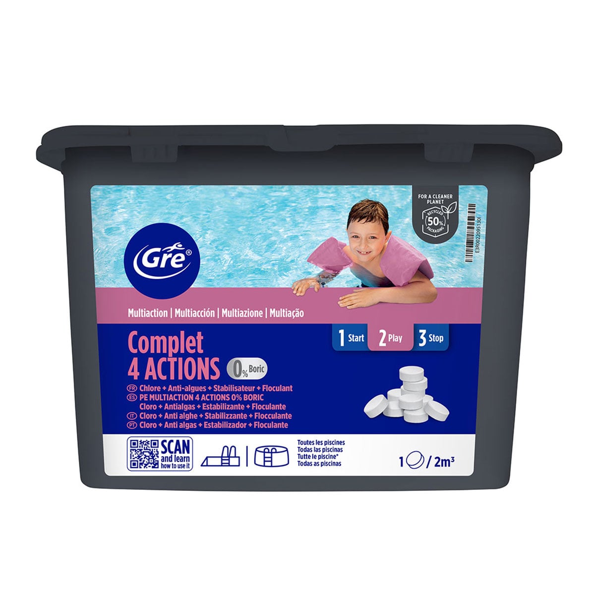 Multifun&ccedil;&otilde;es 4 a&ccedil;&otilde;es 1kg