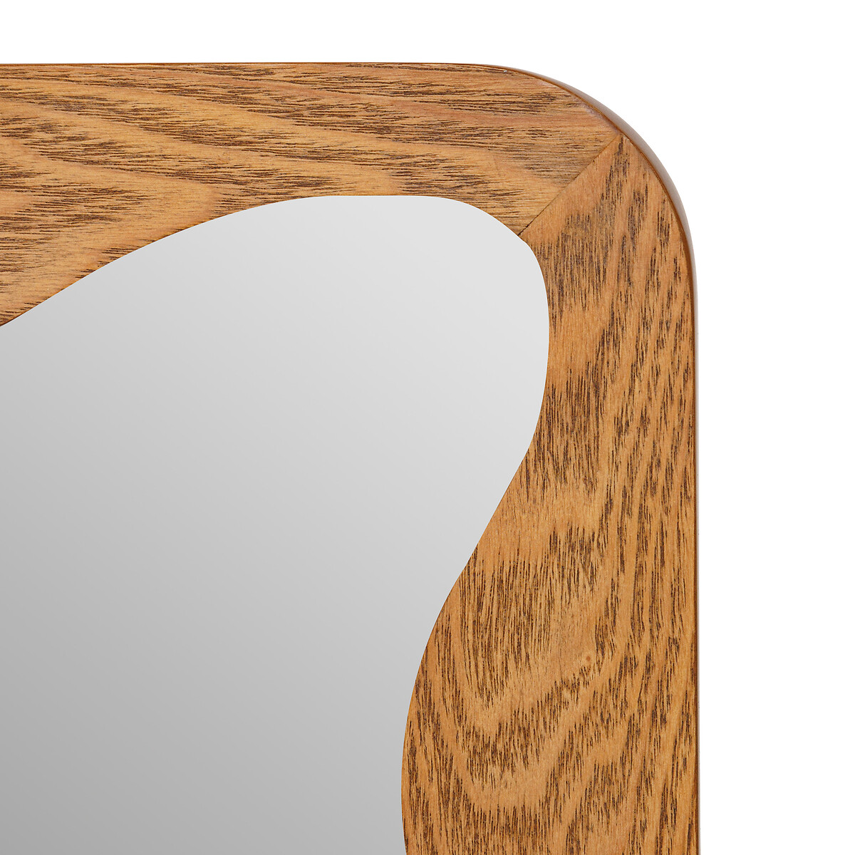 Espelho ondulado TINNY castanho 61x91,4cm