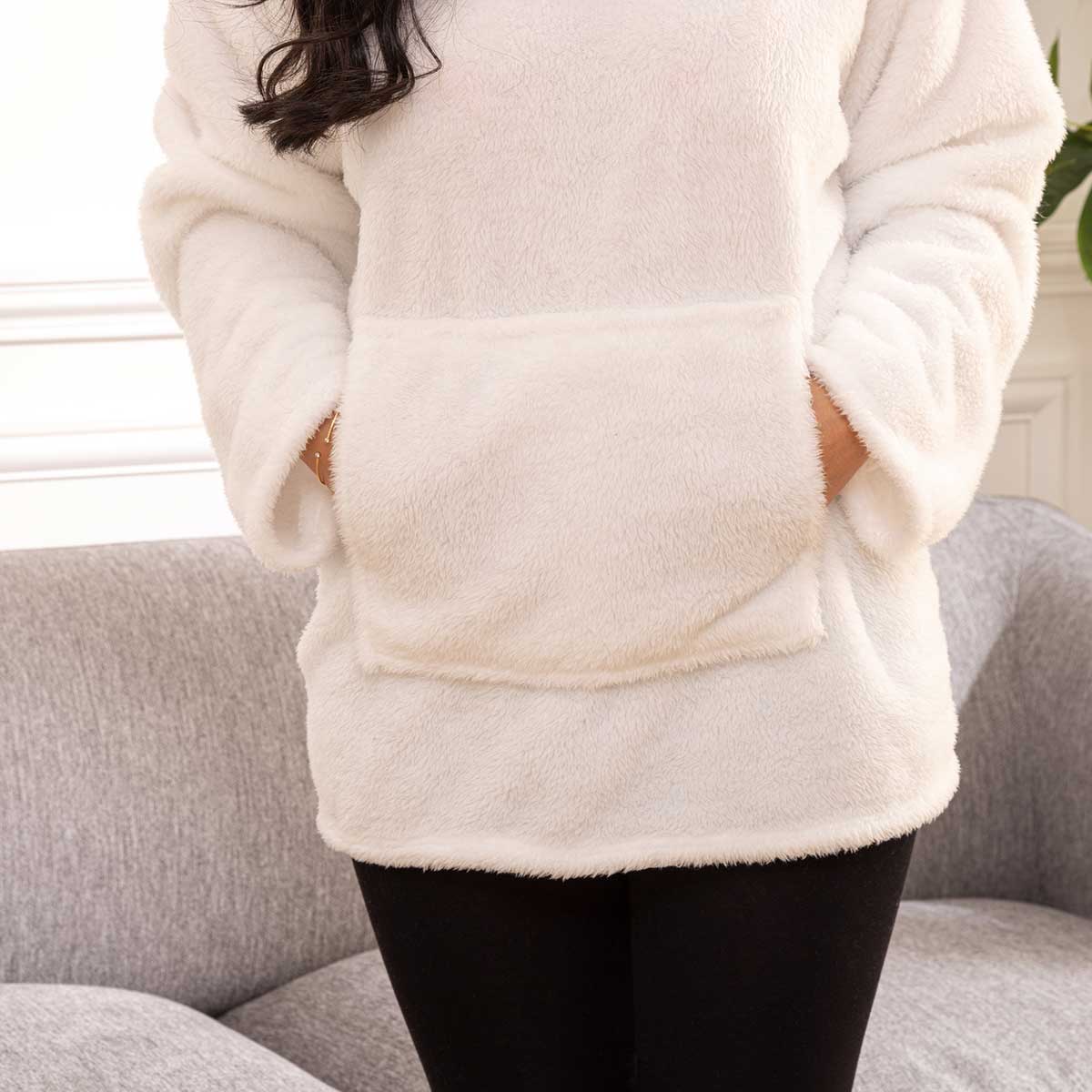 Manta camisola TEDDY branca