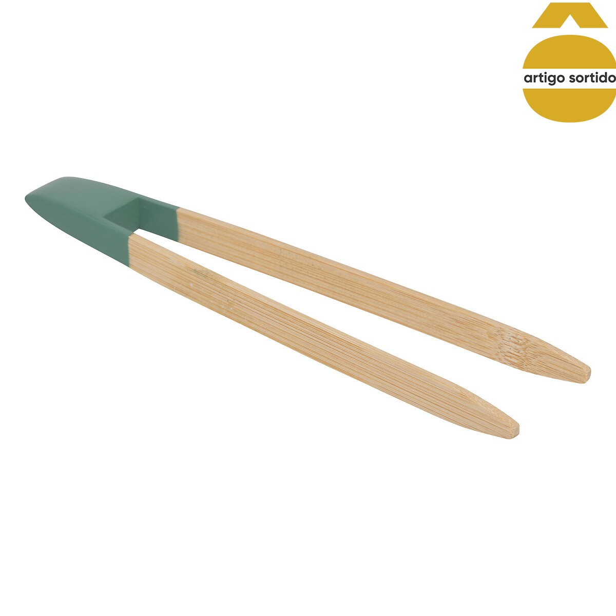 Pin&ccedil;a magn&eacute;tica de torradas em bambu