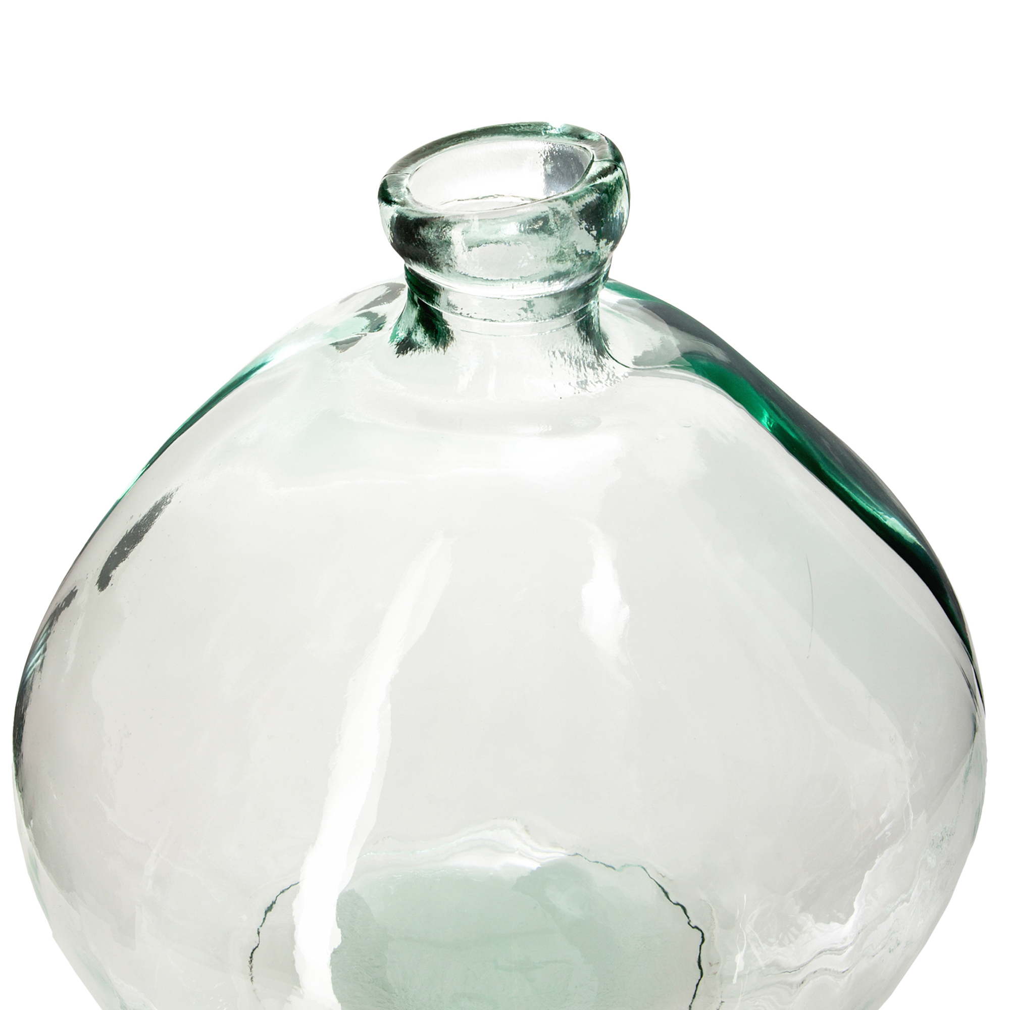 Jarra ULY transparente de vidro reciclado 22cm