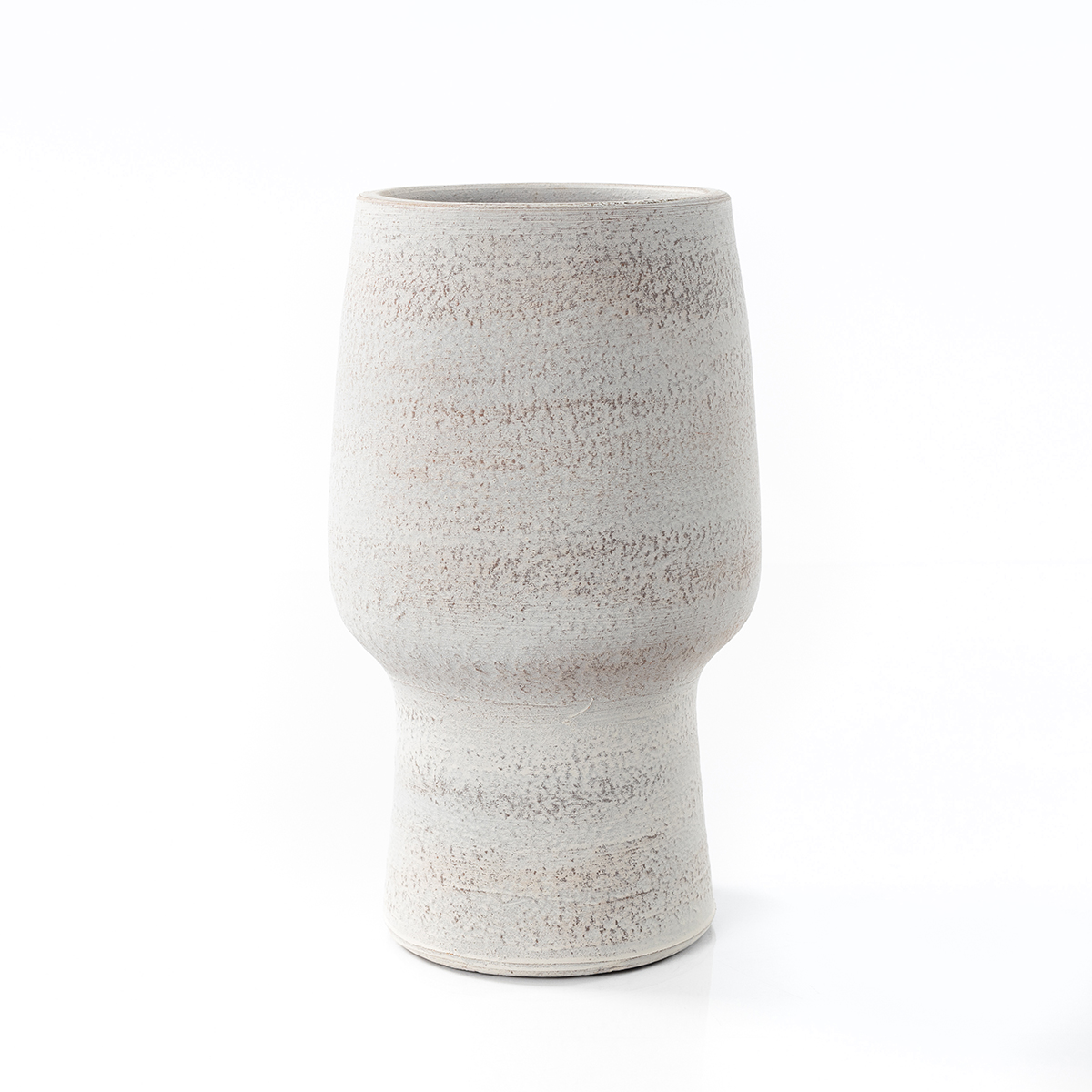 Jarra SABRE cinza em barro 27cm