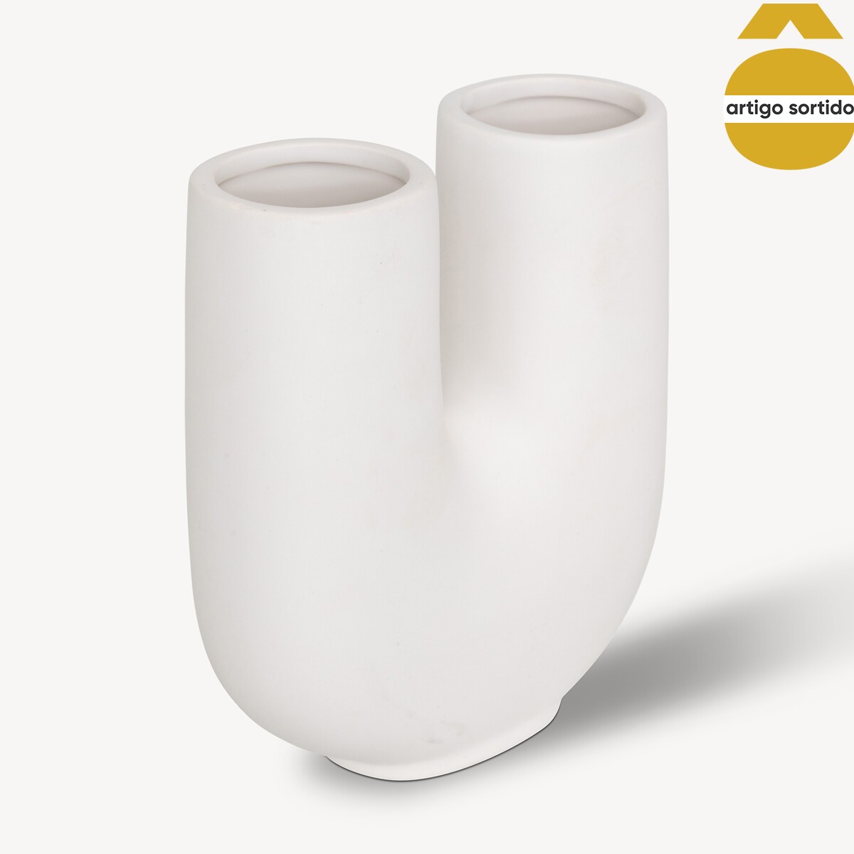 Vaso ZIYA em cer&acirc;mica 15cm