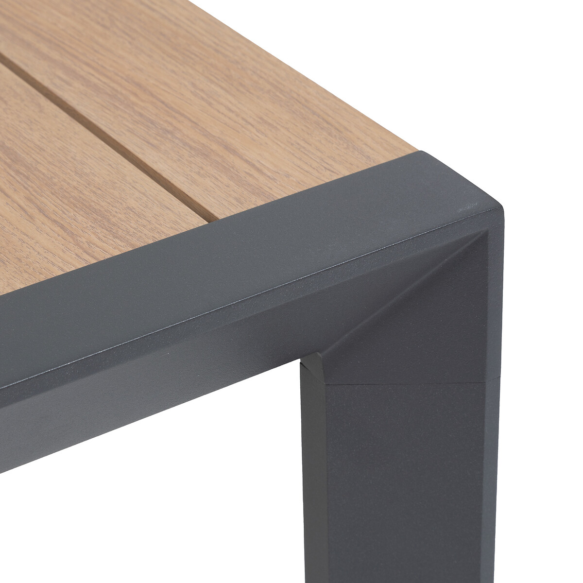 Mesa fixa EVASION em alum&iacute;nio 4 lugares