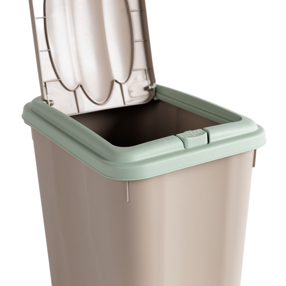 Ecoponto 21L pl&aacute;stico com tampa verde