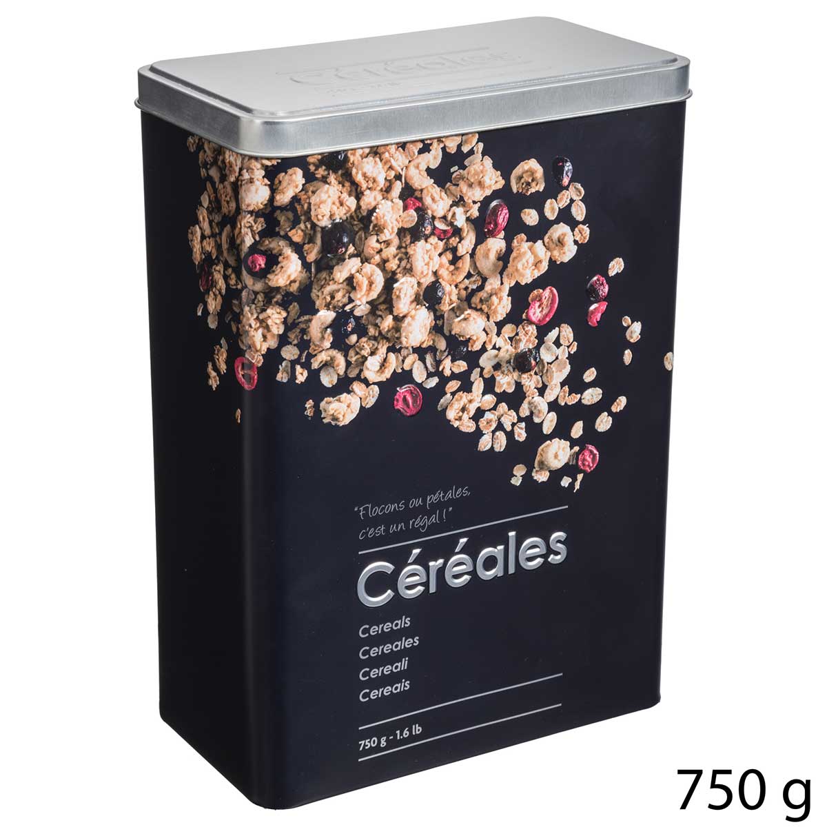 Lata para cereais