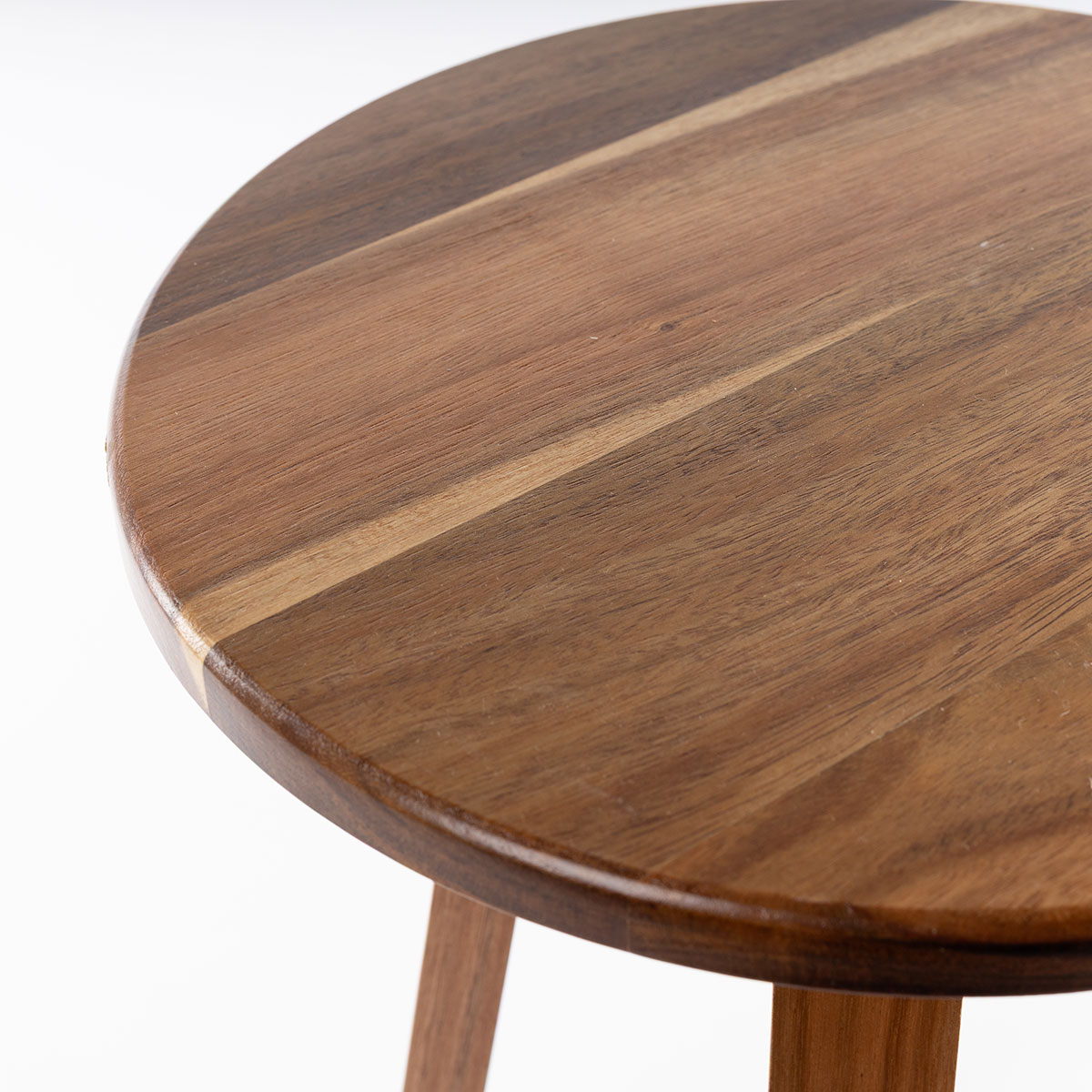 Banco wc em madeira ac&aacute;cia 43cm