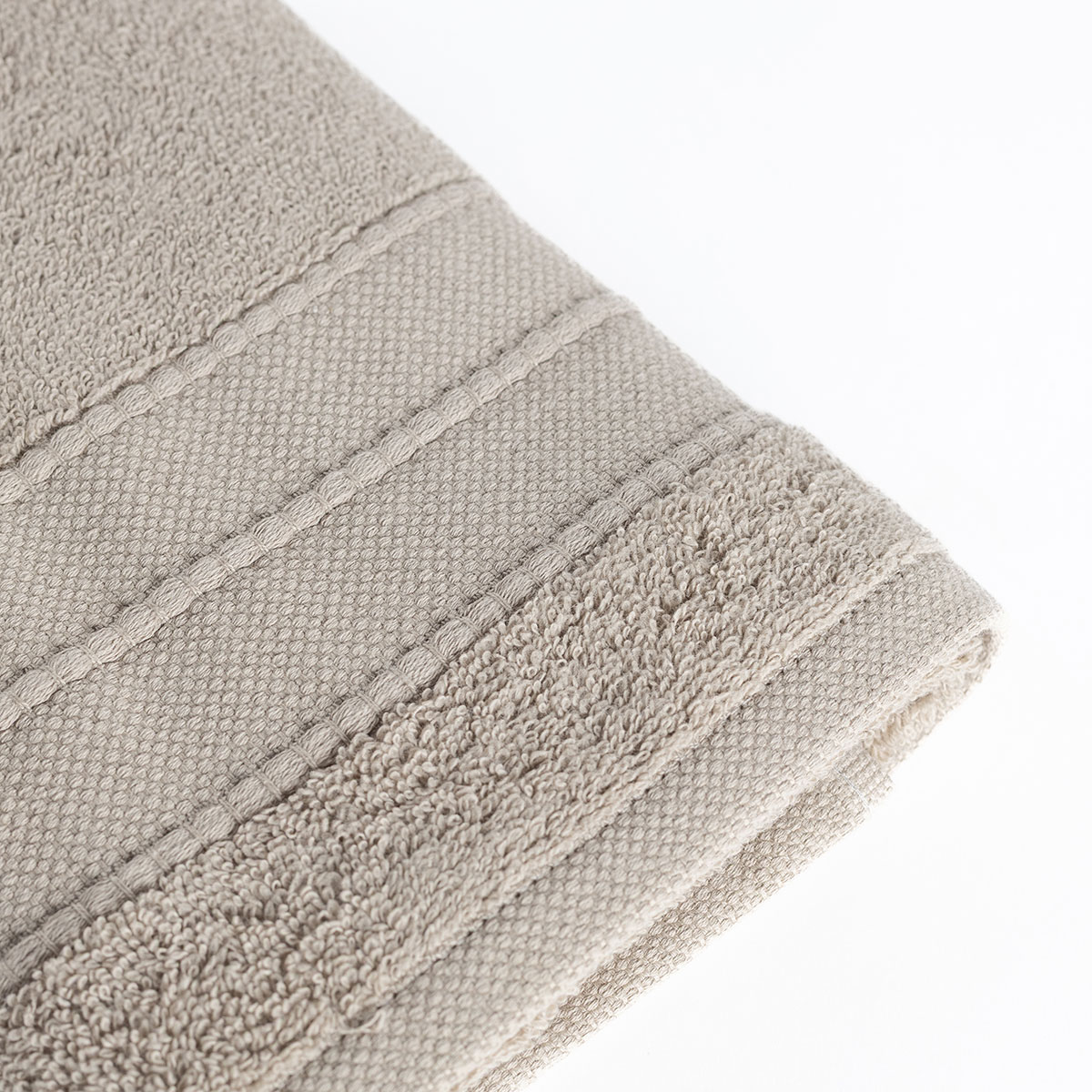 Toalha de mãos ESSENZA castanho claro 50x90cm