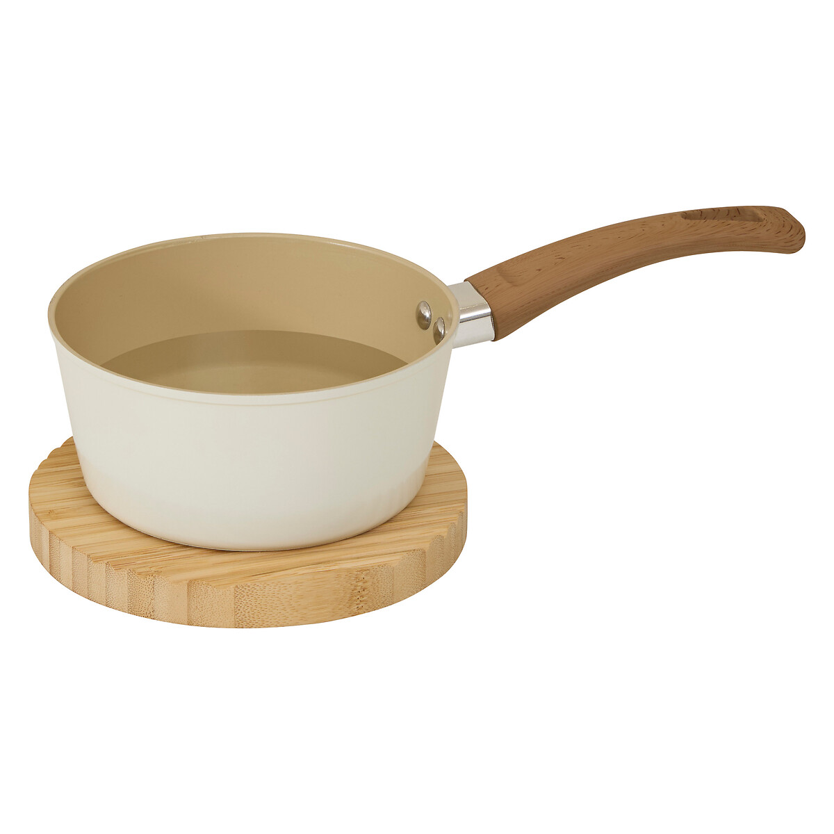 Base para quentes em bambu 18cm