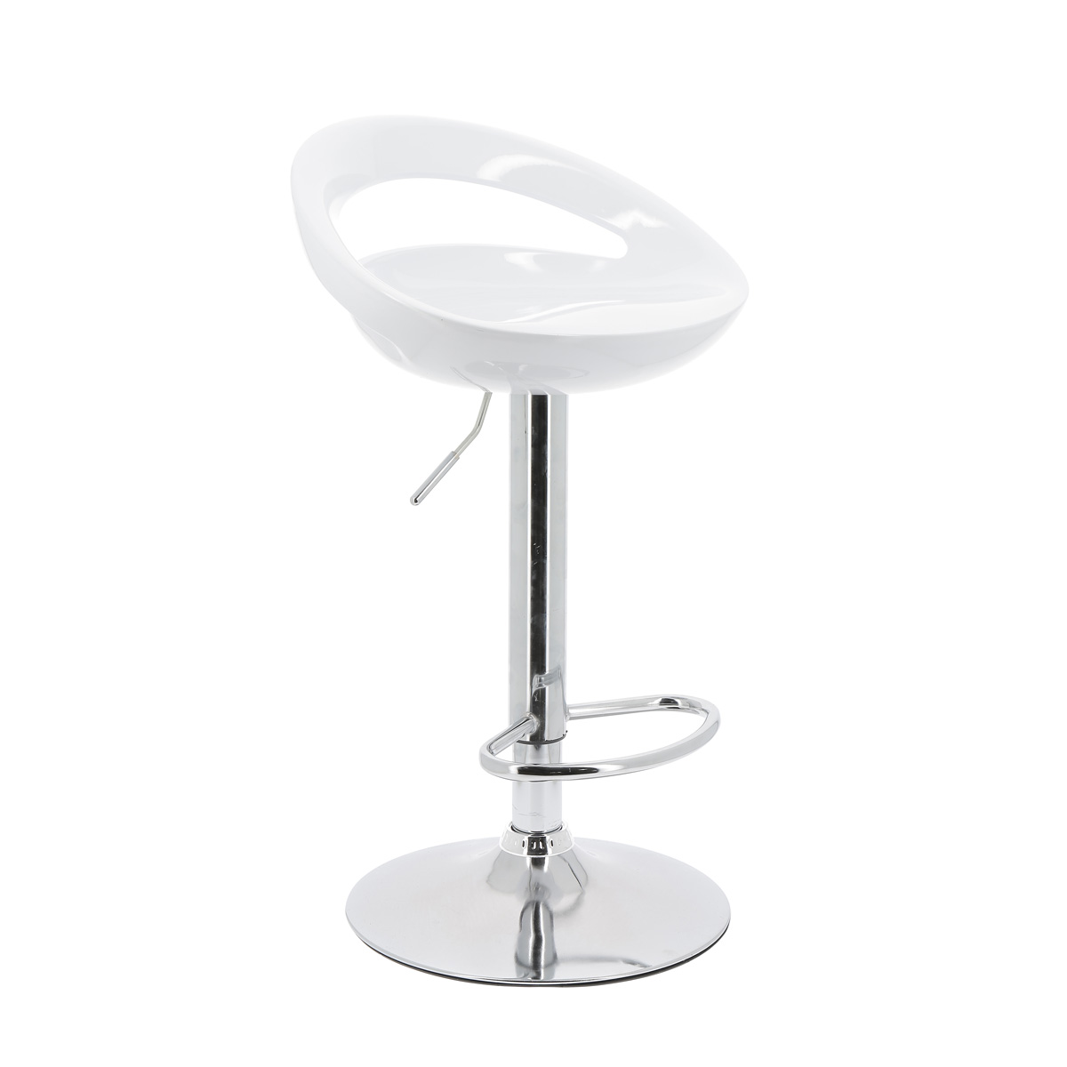 Conjunto de 2 bancos de bar SALSA branco