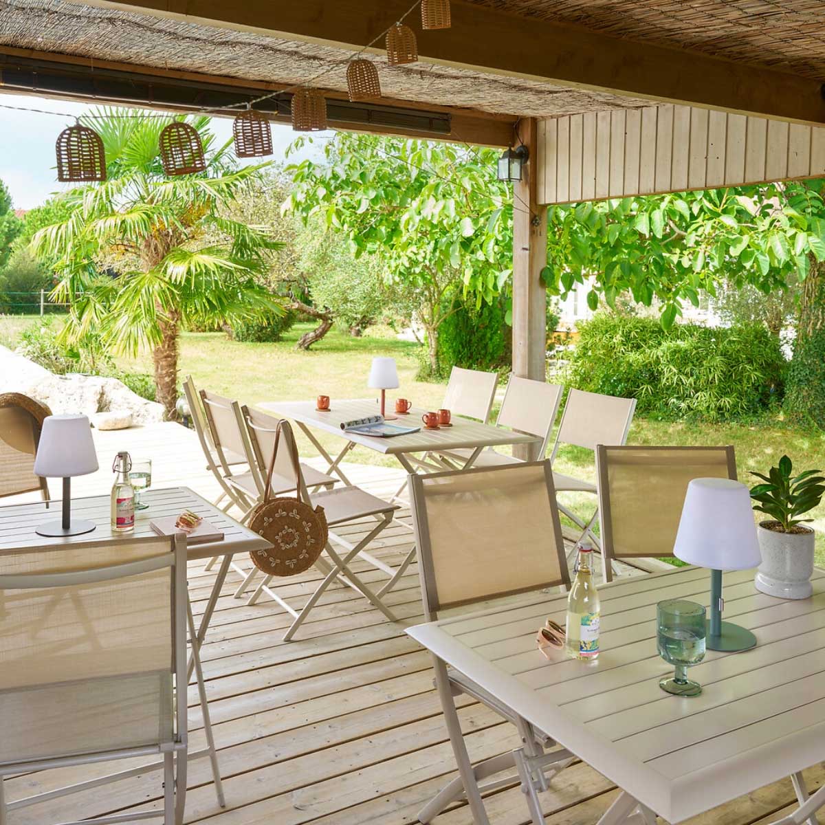 Candeeiro de exterior ZACK cinza grafite 30cm