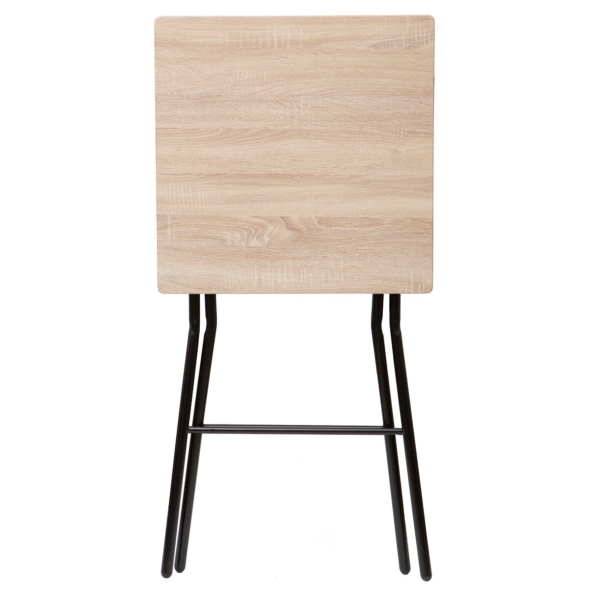 Mesa de bar dobr&aacute;vel madeira 60x60x103cm