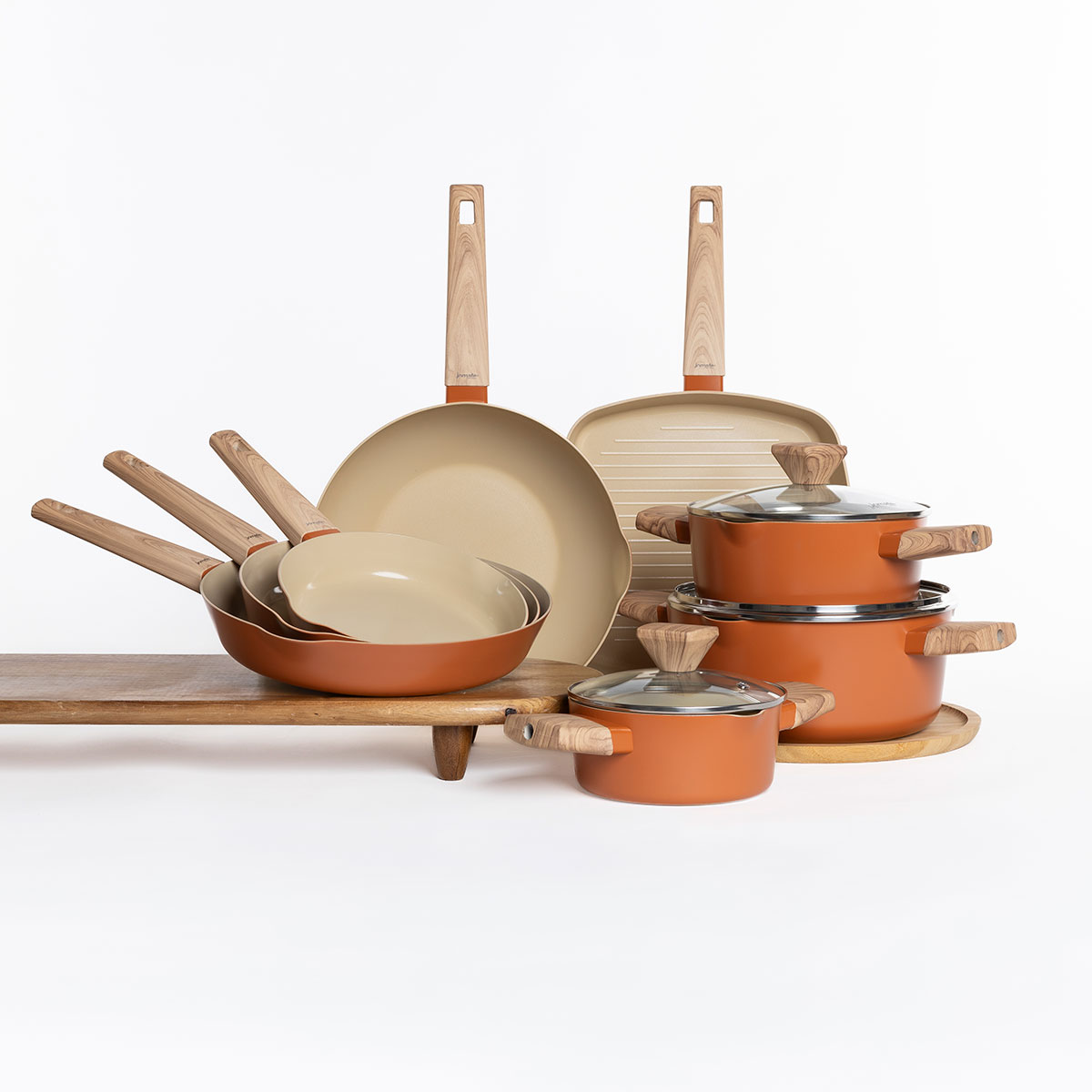 Frigideira NATURIT terracota 20cm