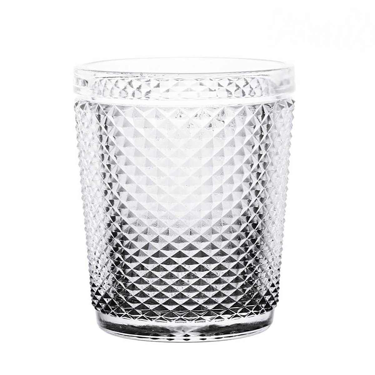 Copo antracite DIAMOND sem p&eacute; de vidro 30cl