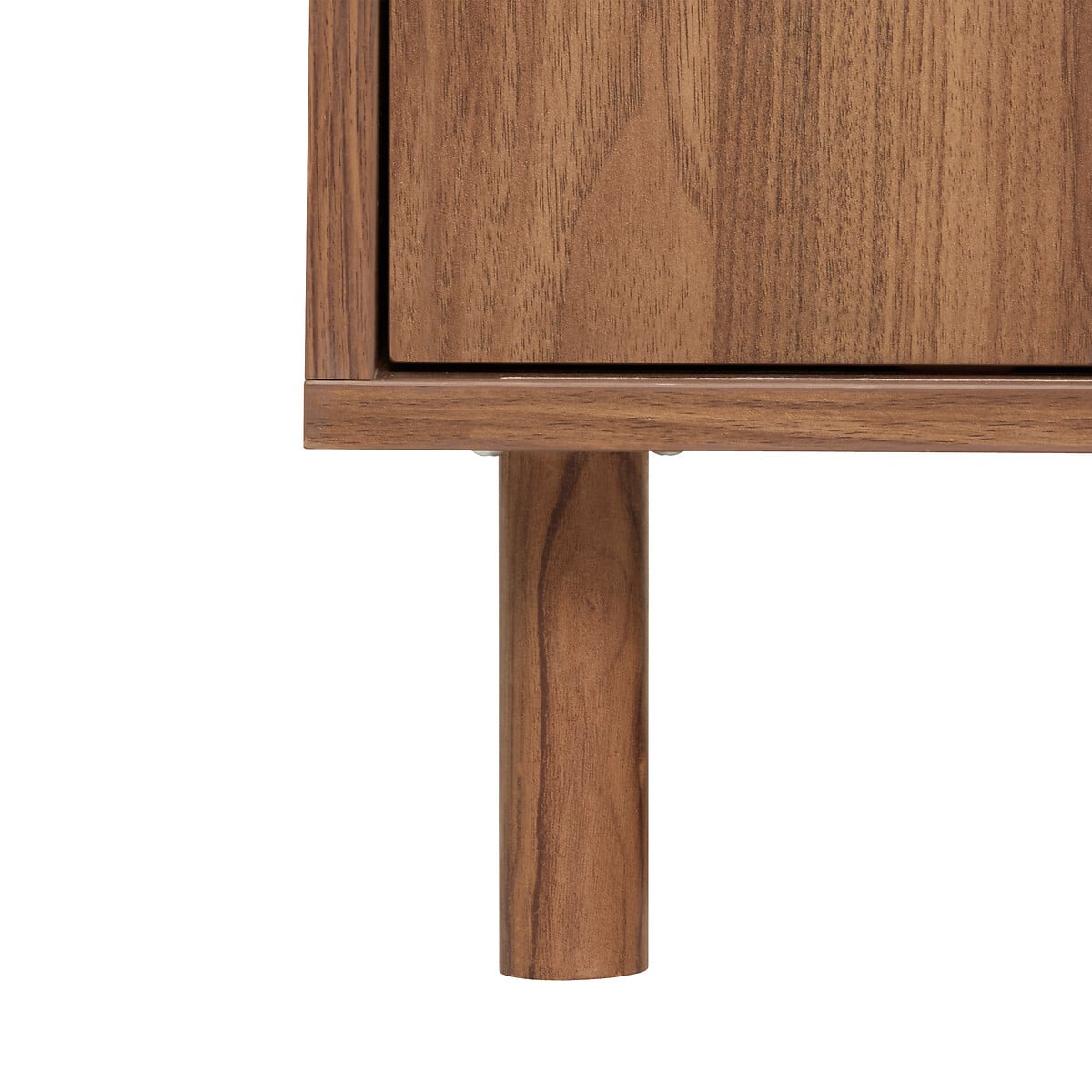 M&oacute;vel de tv SLIDY castanho em mdf com 2 portas