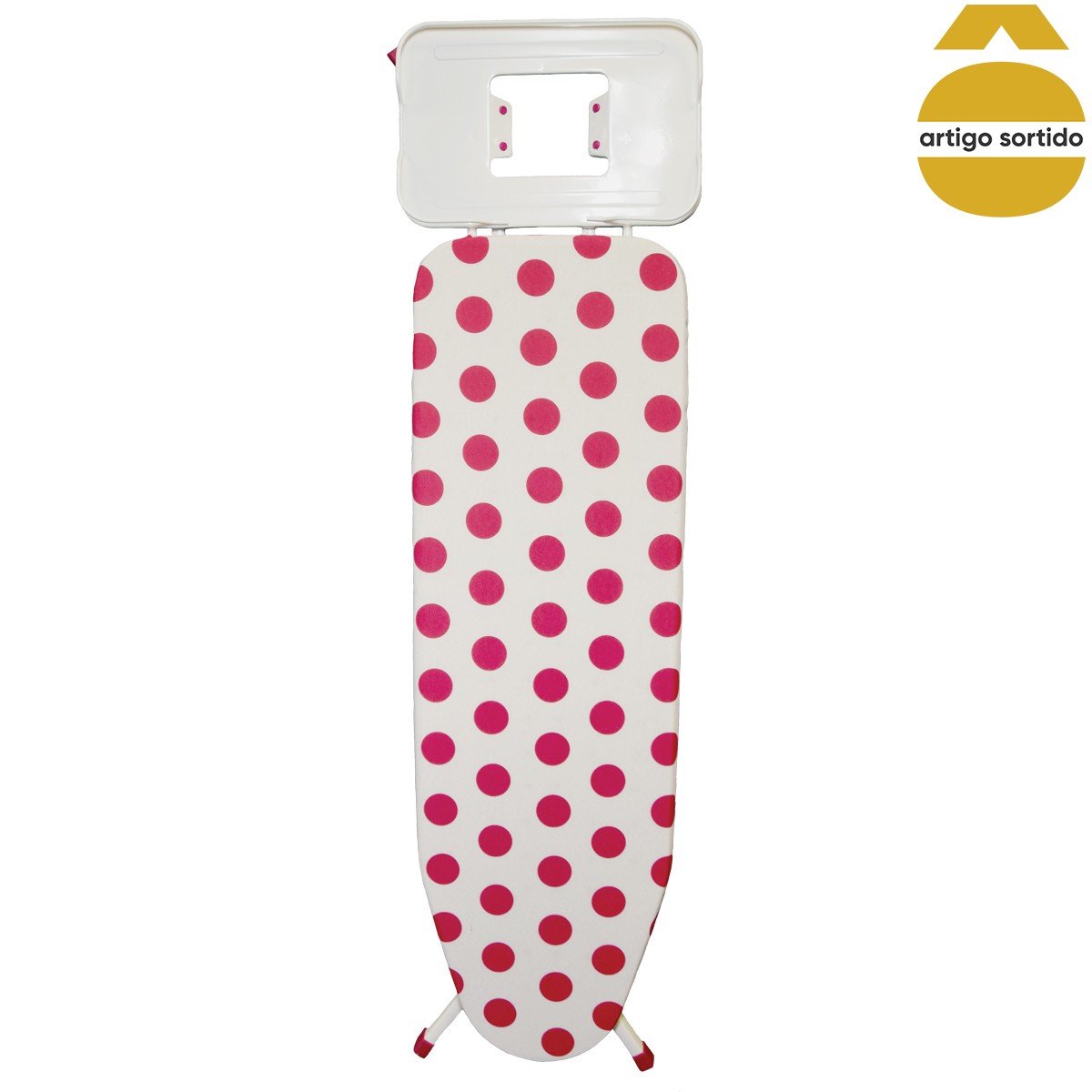 Tábua de engomar com suporte para caldeira