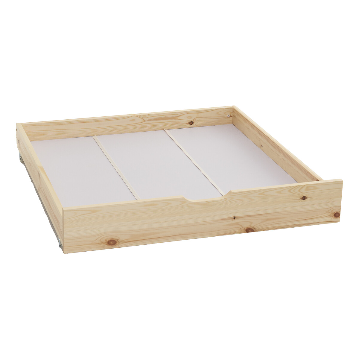 Cama MONTESSORI natural com 2 gavetas,  Cama MONTESSORI natural com 2 gavetas