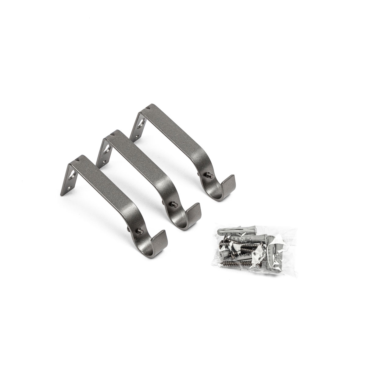 Kit var&atilde;o extens&iacute;vel villa LOUISE cinza 210-380cm