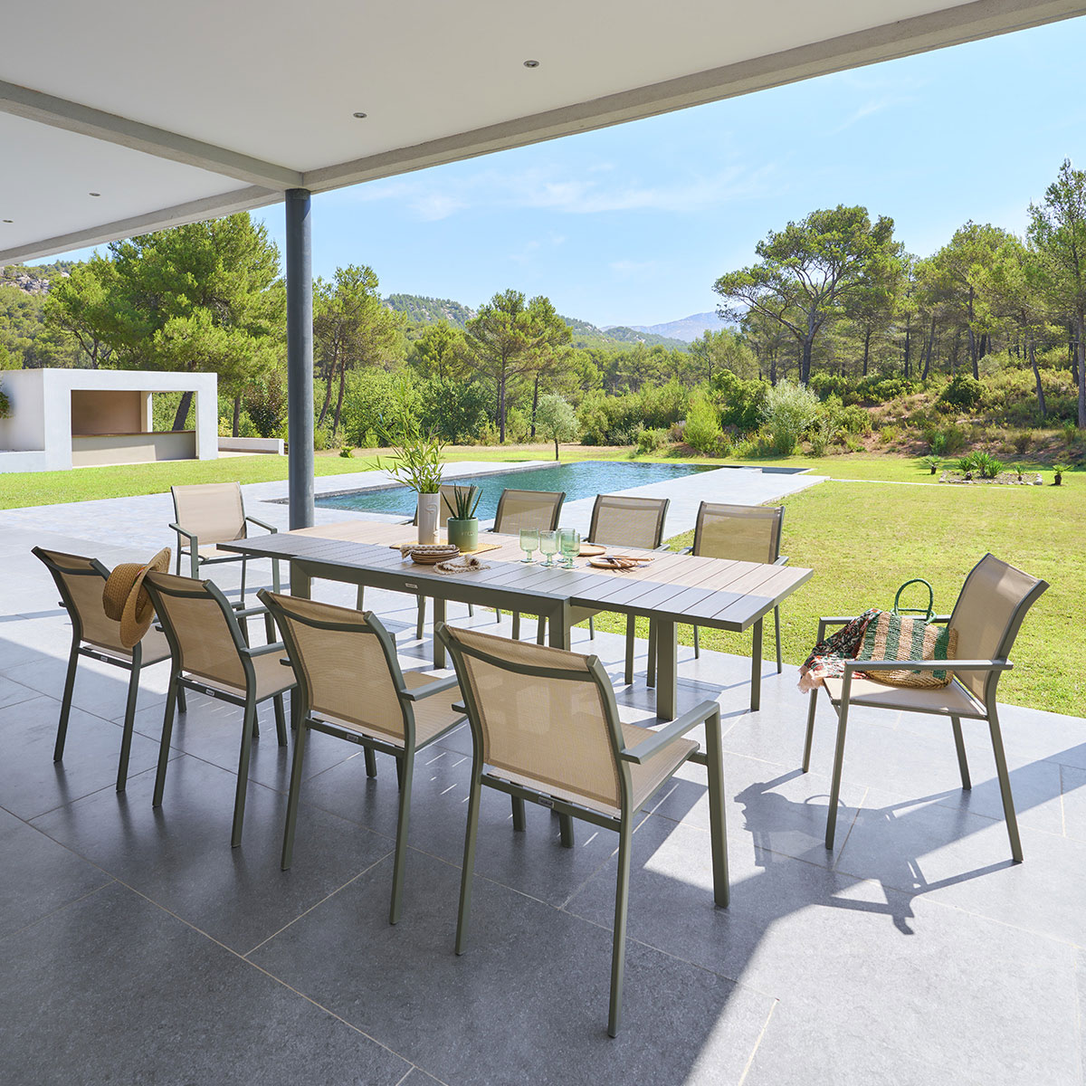 Mesa Extensível Évasion Lin e Laurier