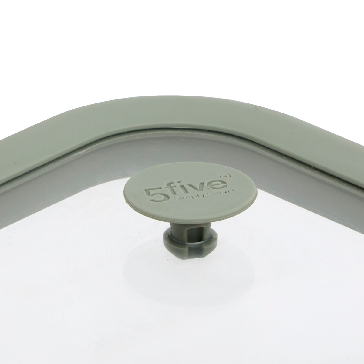 Caixa quadrada SILIGLASS cinza 0,8L