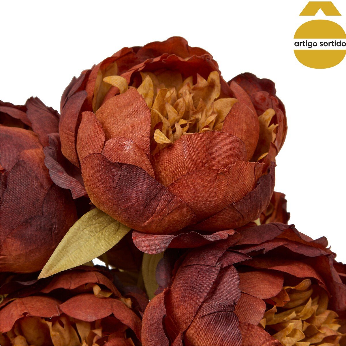 Bouquet com pe&ocirc;nias artificial 53cm