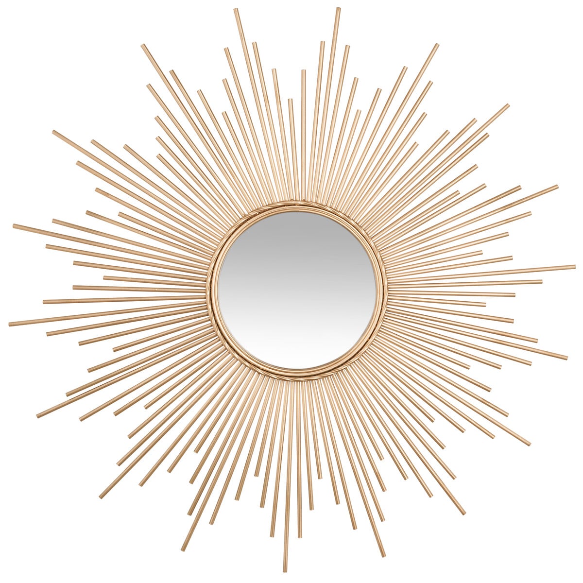 Espelho decorativo sol dourado 99cm