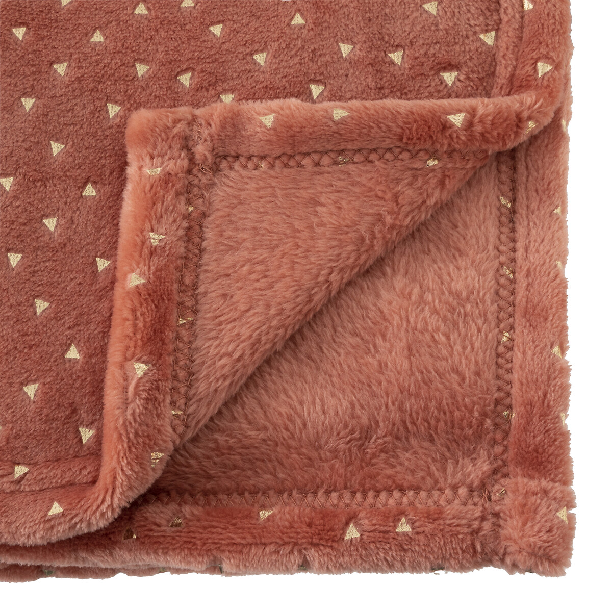 Manta terracota BERLINGOT 75x100cm